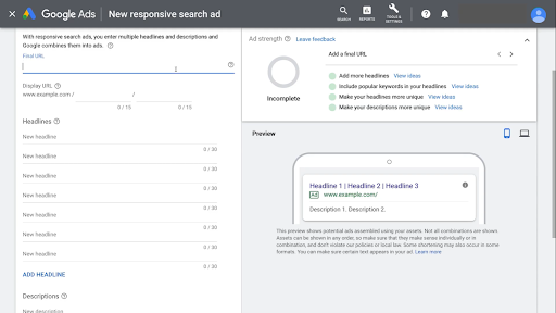 What Are Responsive Search Ads and How Do They Work? 8 4 Create responsive ads
