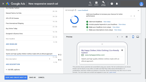 What Are Responsive Search Ads and How Do They Work? 9 5 Create responsive ads